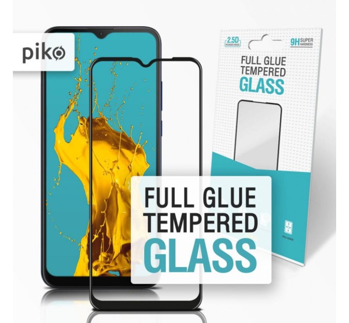 Скло захисне Piko Piko Full Glue MOTO G8 Power Lite (1283126505775)