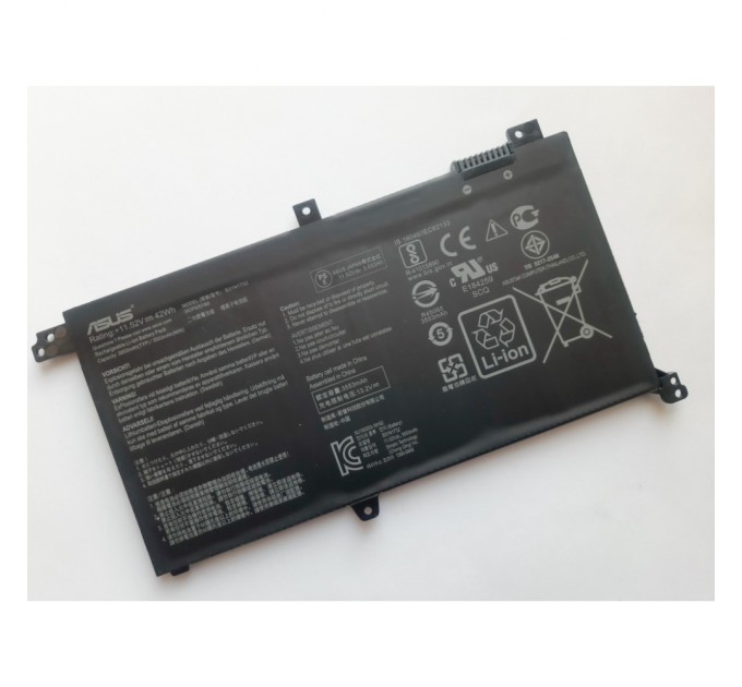 Акумулятор до ноутбука ASUS VivoBook S430 B31N1732, 3653mAh (42Wh), 3cell, 11.52V, Li-io (A47635)
