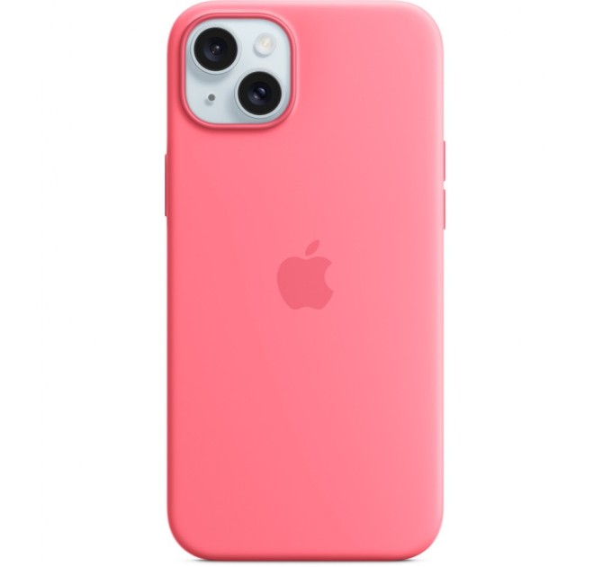 Чохол до мобільного телефона Apple iPhone 15 Plus Silicone Case with MagSafe - Pink,Model A3124 (MWNE3ZM/A)