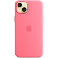 Чохол до мобільного телефона Apple iPhone 15 Plus Silicone Case with MagSafe - Pink,Model A3124 (MWNE3ZM/A)