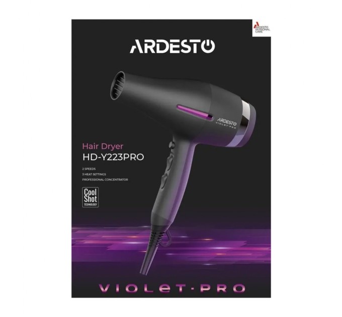 Фен Ardesto HD-Y223PRO