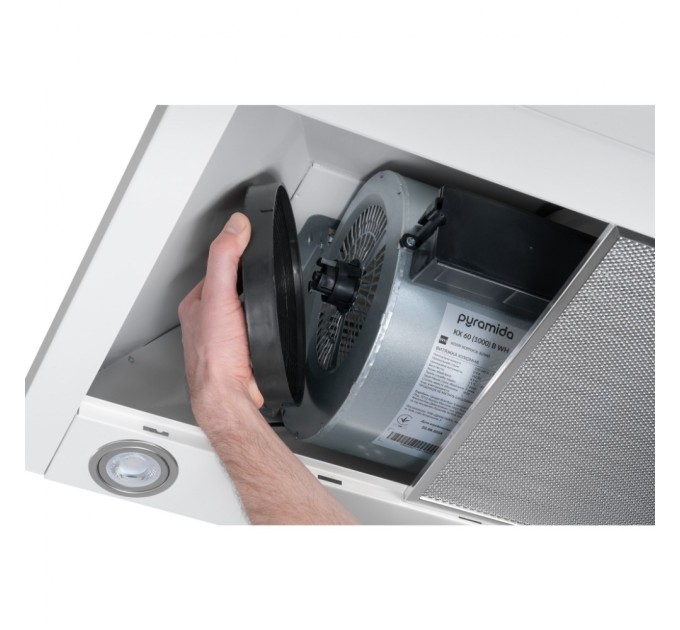 Витяжка кухонна Pyramida KX 60 (1000) B WH