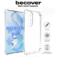 Чохол до мобільного телефона BeCover Anti-Shock Honor 90 Clear (710843)