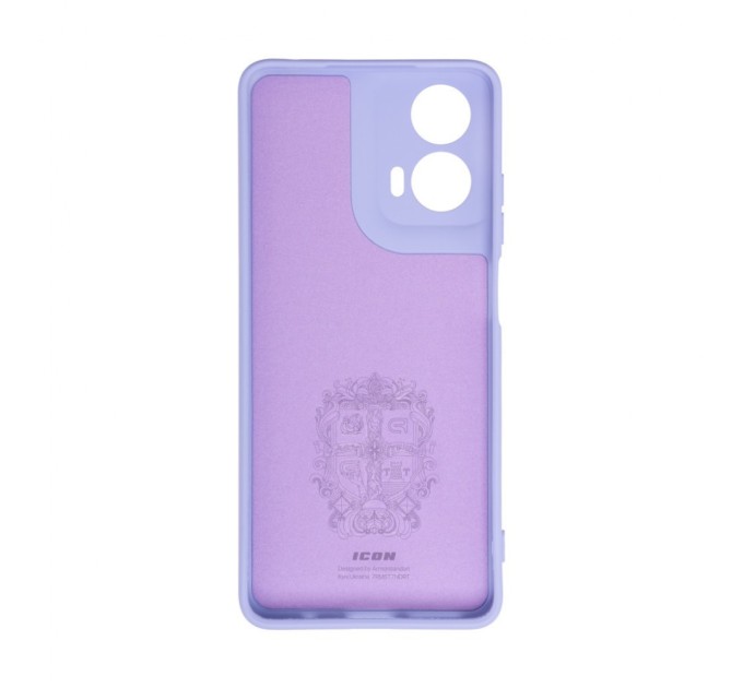 Чохол до мобільного телефона Armorstandart ICON Case Motorola G24 Camera cover Lavender (ARM74303)