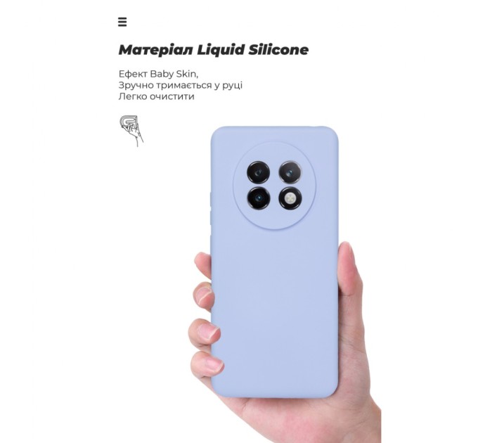 Чохол до мобільного телефона Armorstandart ICON Realme 13+ 5G Camera cover Lavender (ARM80546)