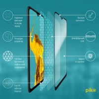 Стекло защитное Piko Full Glue Oppo А12 (black) (1283126503085)