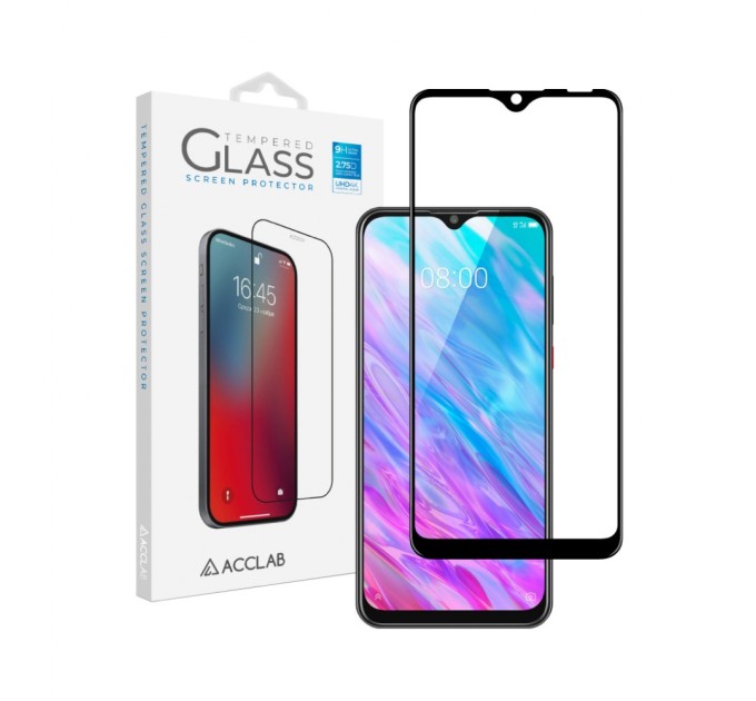 Стекло защитное ACCLAB Full Glue ZTE Blade 20 (1283126508905)