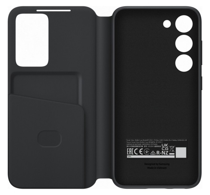 Чохол до мобільного телефона Samsung Galaxy S23 Smart View Wallet Case Black (EF-ZS911CBEGRU)