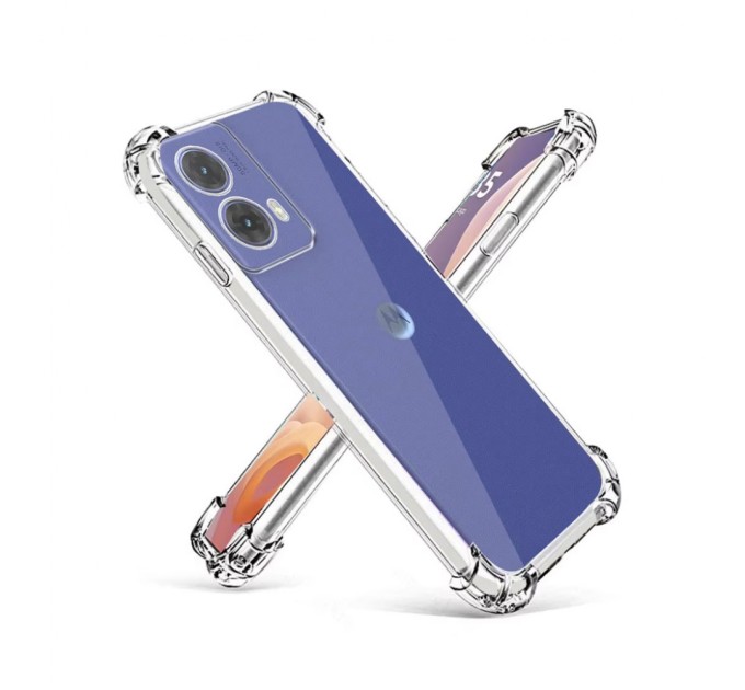 Чохол до мобільного телефона BeCover Anti-Shock Motorola Moto G85 Clear (712310)