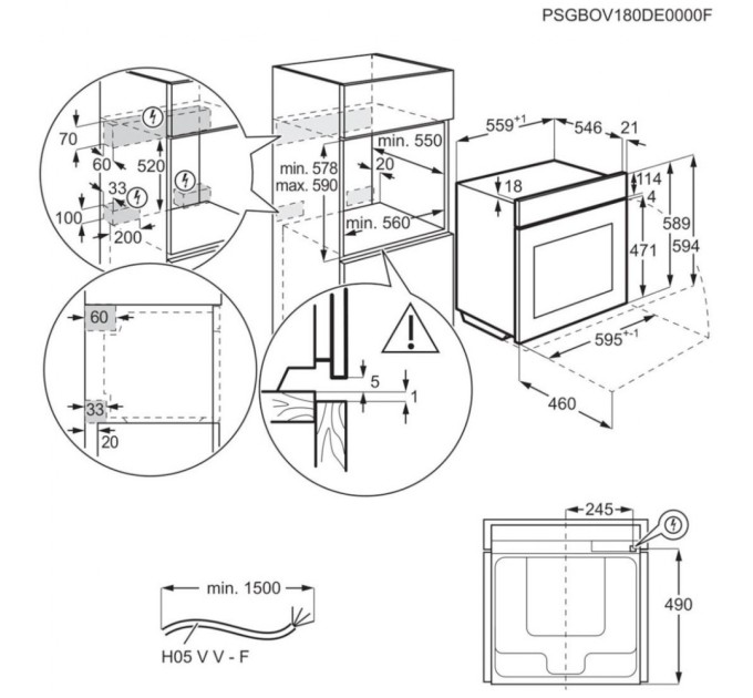 Духова шафа Electrolux EOB8S39WZ