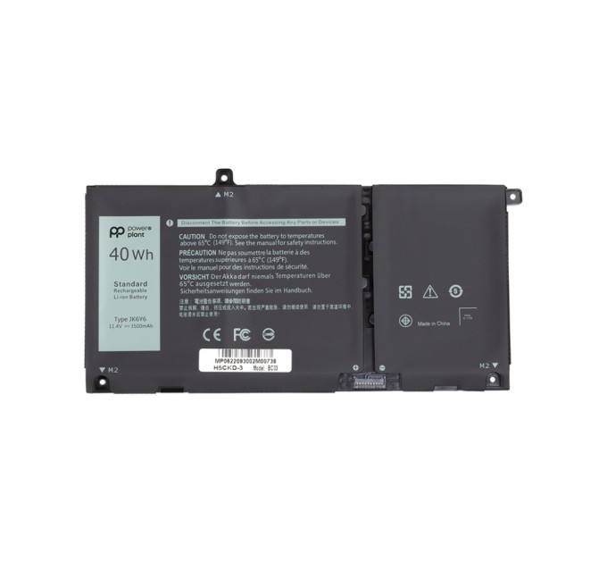 Акумулятор до ноутбука DELL Inspiron 5402 (JK6Y6) 11.4V 3500mAh PowerPlant (NB441761)