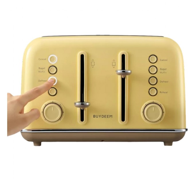Тостер Buydeem DT640E Mellow Yellow (DT640E-MY/EU)