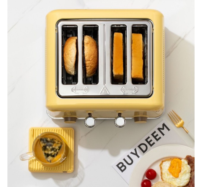 Тостер Buydeem DT640E Mellow Yellow (DT640E-MY/EU)