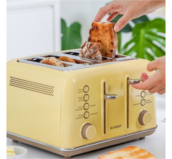 Тостер Buydeem DT640E Mellow Yellow (DT640E-MY/EU)