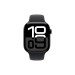 Смарт-годинник Apple Watch Series 10 GPS 46mm Jet Black Aluminium Case with Black Sport Band - M/L (MWWQ3QH/A)