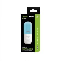 Спрей для очищення 2E PILL 140ml for office equipment +Microfibre 20 cm, white-blue (2E-SK140BL)