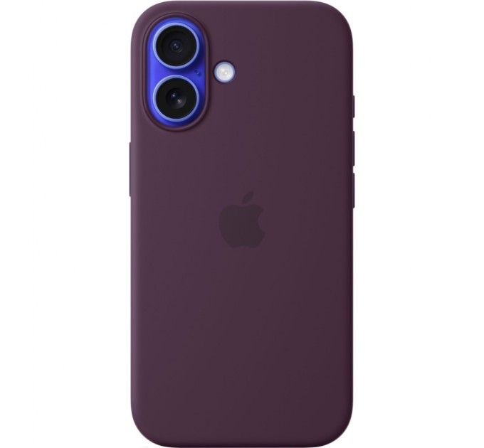 Чохол до мобільного телефона Apple iPhone16 Silicone Case with MagSafe - Plum (MYY43ZM/A)