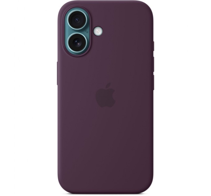 Чохол до мобільного телефона Apple iPhone16 Silicone Case with MagSafe - Plum (MYY43ZM/A)