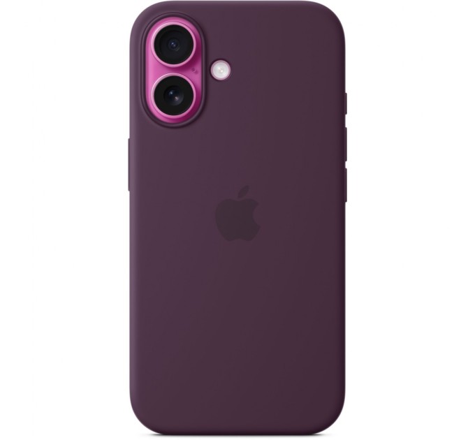 Чохол до мобільного телефона Apple iPhone16 Silicone Case with MagSafe - Plum (MYY43ZM/A)