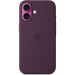 Чохол до мобільного телефона Apple iPhone16 Silicone Case with MagSafe - Plum (MYY43ZM/A)