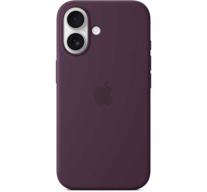 Чохол до мобільного телефона Apple iPhone16 Silicone Case with MagSafe - Plum (MYY43ZM/A)