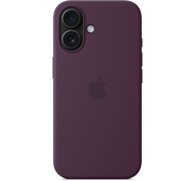 Чохол до мобільного телефона Apple iPhone16 Silicone Case with MagSafe - Plum (MYY43ZM/A)