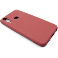 Чохол до мобільного телефона Dengos Carbon Vivo Y15, red (DG-TPU-CRBN-97) (DG-TPU-CRBN-97)