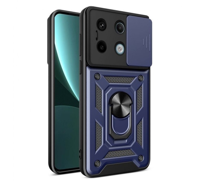 Чохол до мобільного телефона BeCover Military Poco X6 Blue (711007)