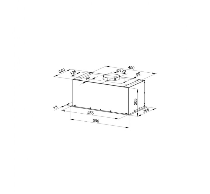 Витяжка кухонна MPM MPM-60-OW-01N