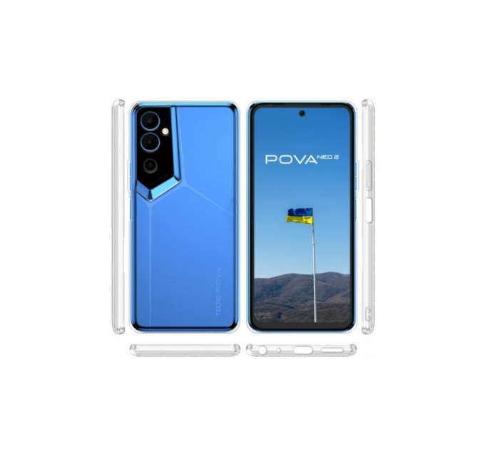 Чохол до мобільного телефона BeCover Tecno POVA Neo 2 (LG6n) Transparancy (708664)