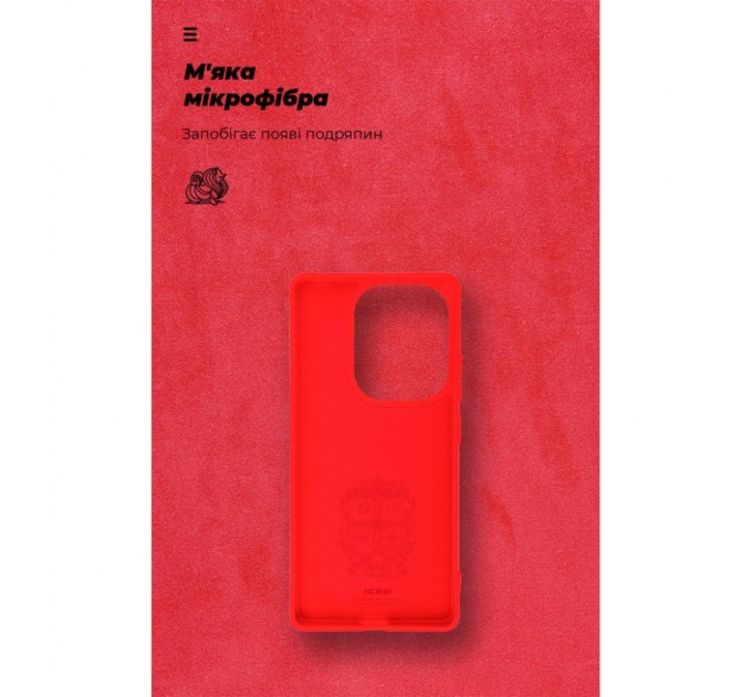 Чохол до мобільного телефона Armorstandart ICON Xiaomi Redmi Note 13 Pro 4G Red (ARM73138)