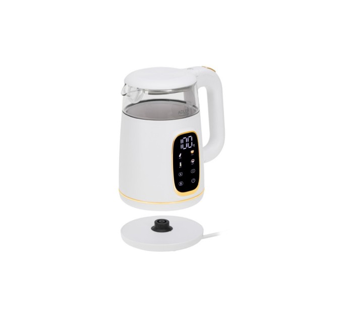 Електрочайник Adler AD 1305 white gold