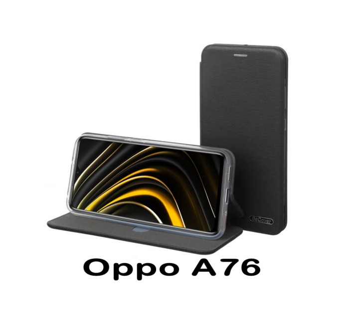 Чохол до мобільного телефона BeCover Exclusive Oppo A76/A96 Black (707920)