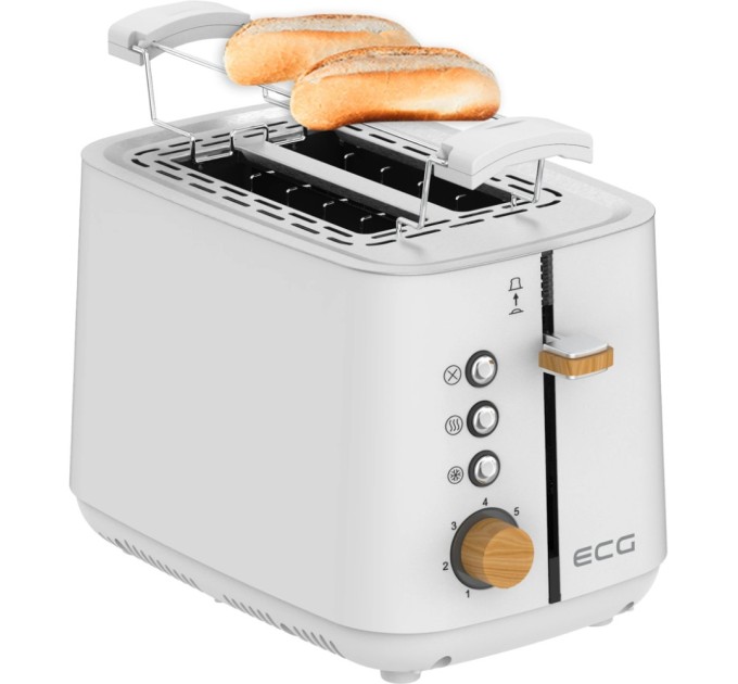 Тостер ECG ST 2768 Timber White