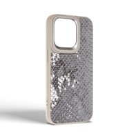 Чохол до мобільного телефона Harder Snake Pattern Apple iPhone 15 Pro Grey Silver (ARM76798)