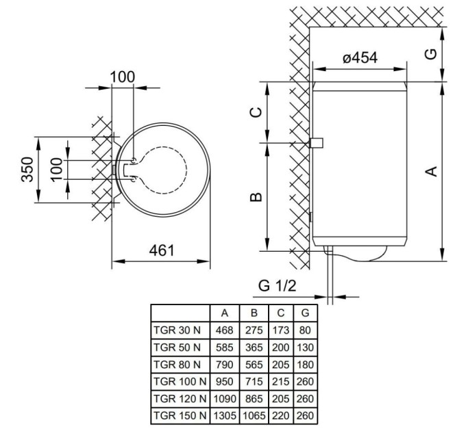 Бойлер TIKI Prime M 50V9 (700171)