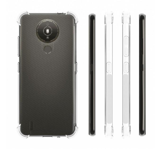 Чохол до мобільного телефона BeCover Anti-Shock Nokia 1.4 Clear (706965)