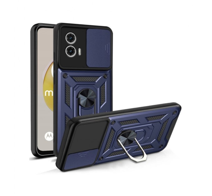 Чохол до мобільного телефона BeCover Military Motorola Moto G73 Blue (709983)