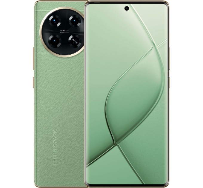 Мобільний телефон Tecno KJ7 (Spark 20 Pro+ 8/256Gb) Magic Skin Green (4894947019135)