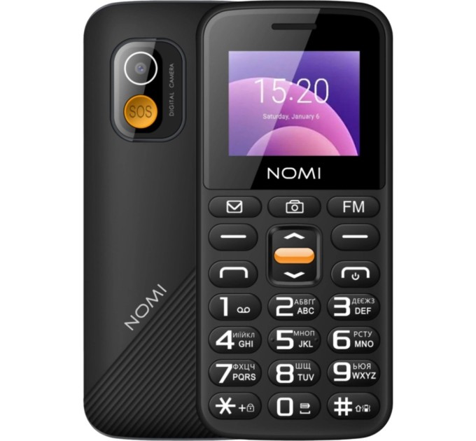 Мобільний телефон Nomi i1820 Black