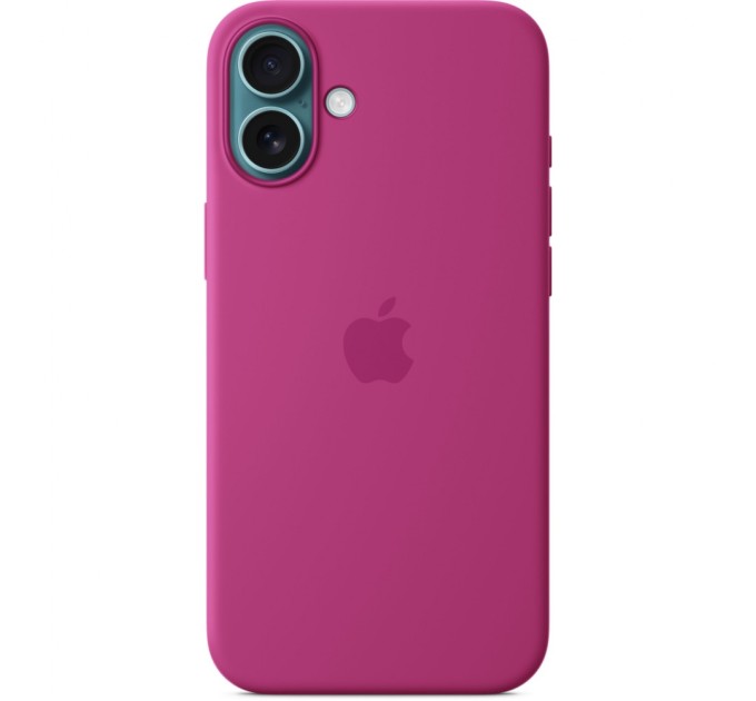 Чохол до мобільного телефона Apple iPhone 16 Plus Silicone Case with MagSafe - Fuchsia (MYYE3ZM/A)