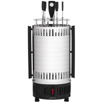 Електрошашличниця Ardesto VEG-HY1000, 900 Вт, 5 шампурів, обертання 360, U-подібні нагрівач (VEG-HY1000)