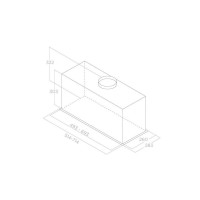 Вытяжка кухонная Elica LANE WH/A/72
