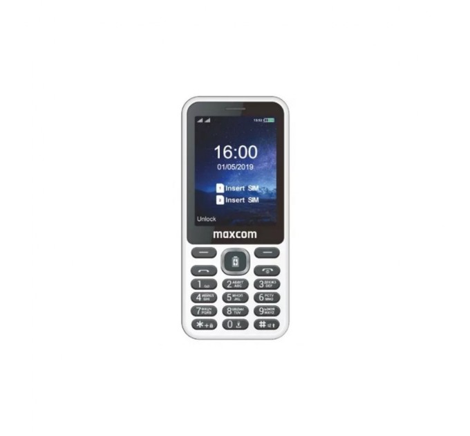 Мобільний телефон Maxcom MM814 Type-C White (5908235977751)