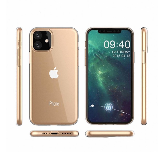 Чохол до мобільного телефона BeCover Apple iPhone 11 Transparancy (704361)