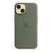 Чехол для мобильного телефона Apple iPhone 14 Silicone Case with MagSafe - Olive,Model A2910 (MQU83ZE/A)