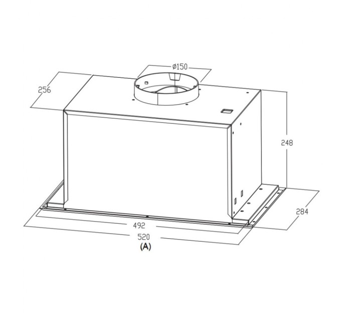 Витяжка кухонна Interline STREET IX A/52 M/2/M