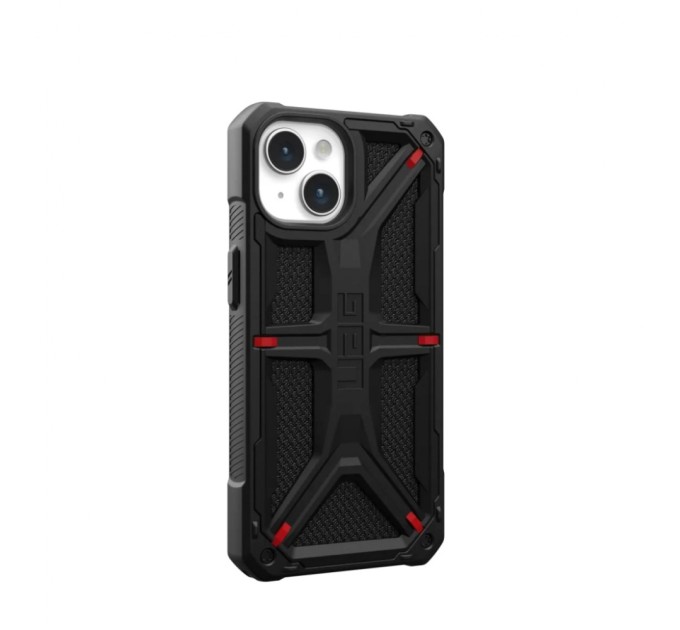 Чехол для мобильного телефона UAG Apple iPhone 15 Monarch, Kevlar Black (114289113940)