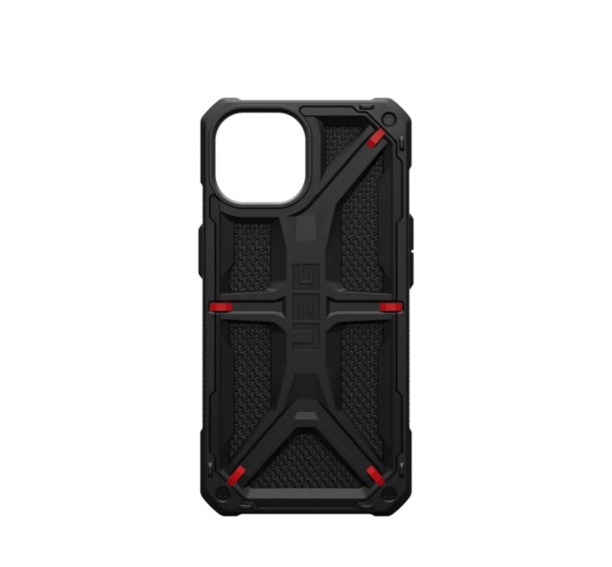 Чехол для мобильного телефона UAG Apple iPhone 15 Monarch, Kevlar Black (114289113940)