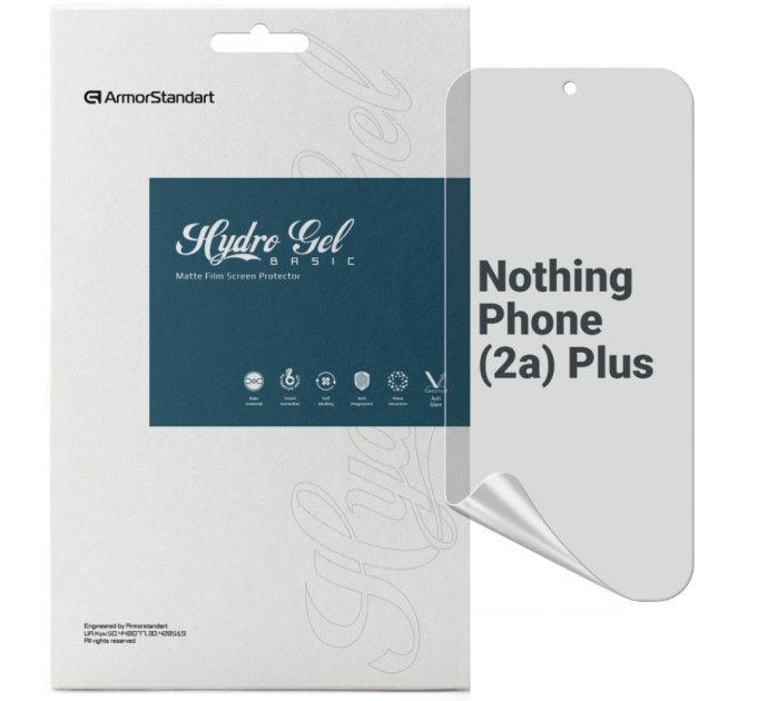 Плівка захисна Armorstandart Matte Nothing Phone (2a) Plus (ARM80432)